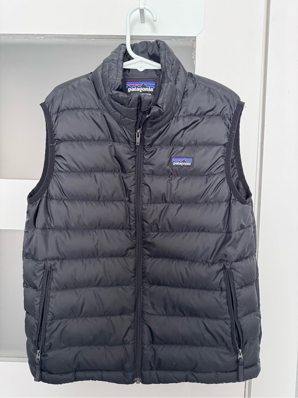 Patagonia Boy’s Black Down Sweater Vest - Lightweight Insulated Vest